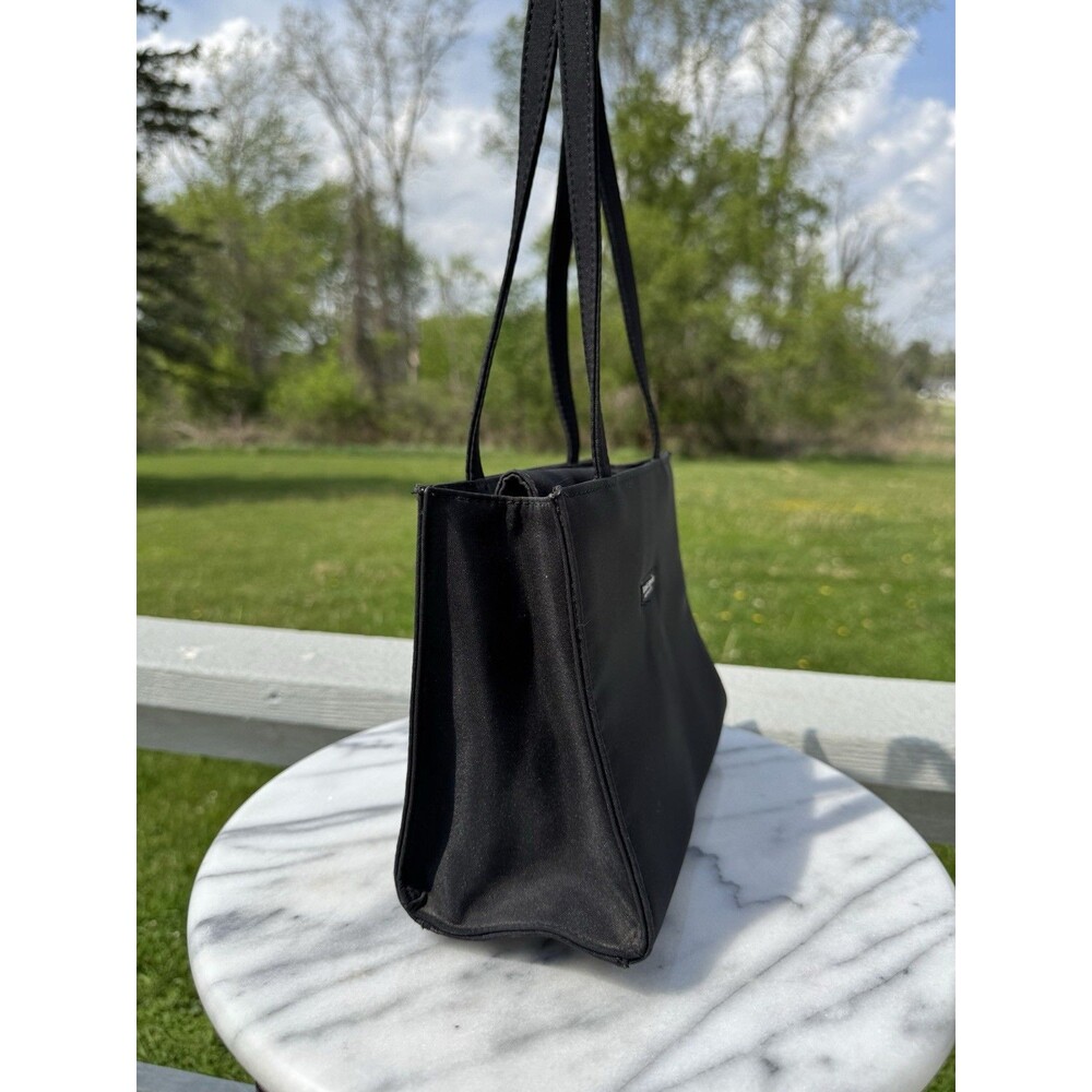 Kate Spade Tote Black Nylon Vintage Y2K Vintage Shoulder Bag - Picture 6 of 10